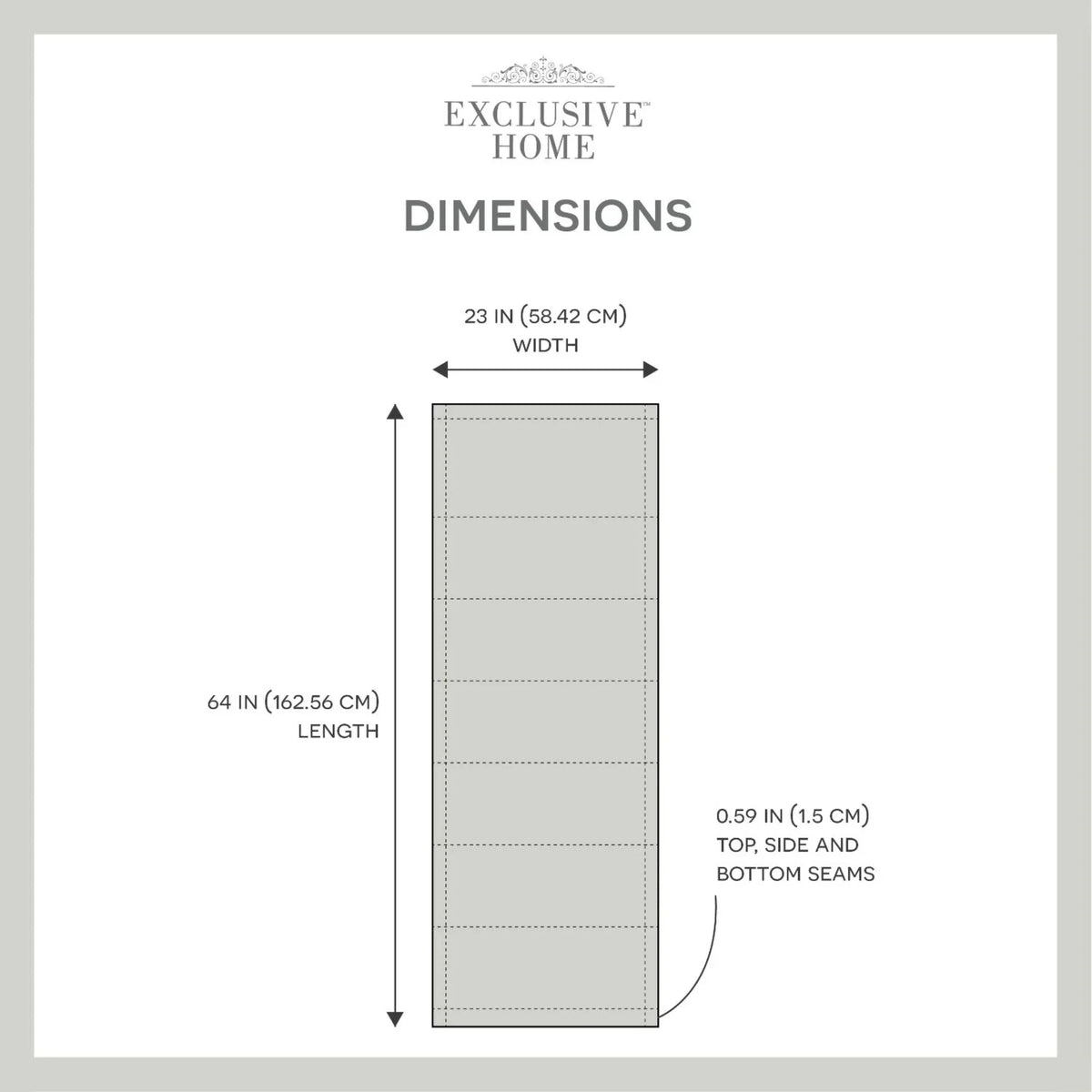 Roman Botanical Total Home Bolan 23"x Shade, 64", Exclusive Sage Blackout