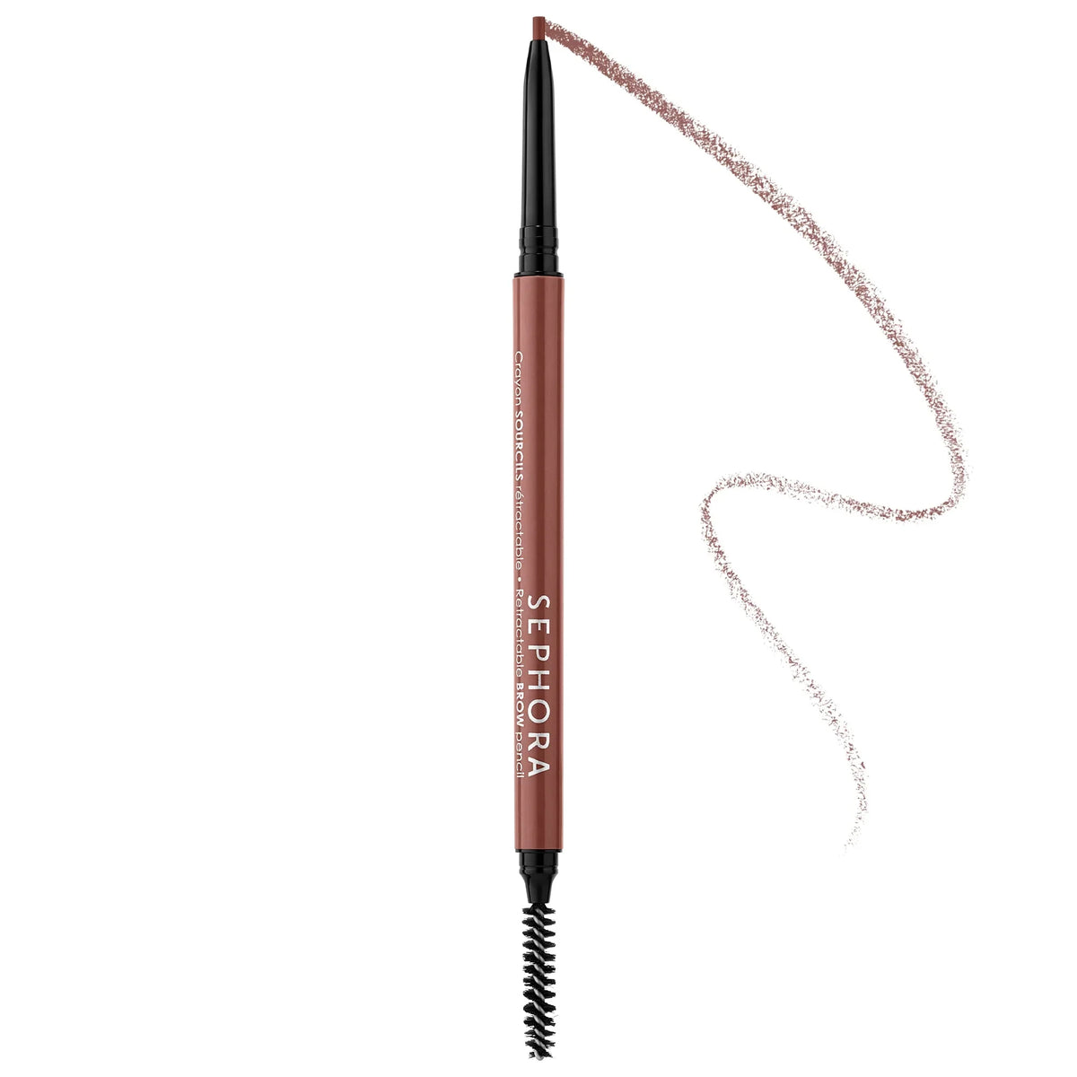 '- - brown Nutmeg golden Waterproof SEPHORA brown Pencil - 02 Retractable COLLECTION 0.003oz/0.08g - EyeBrow