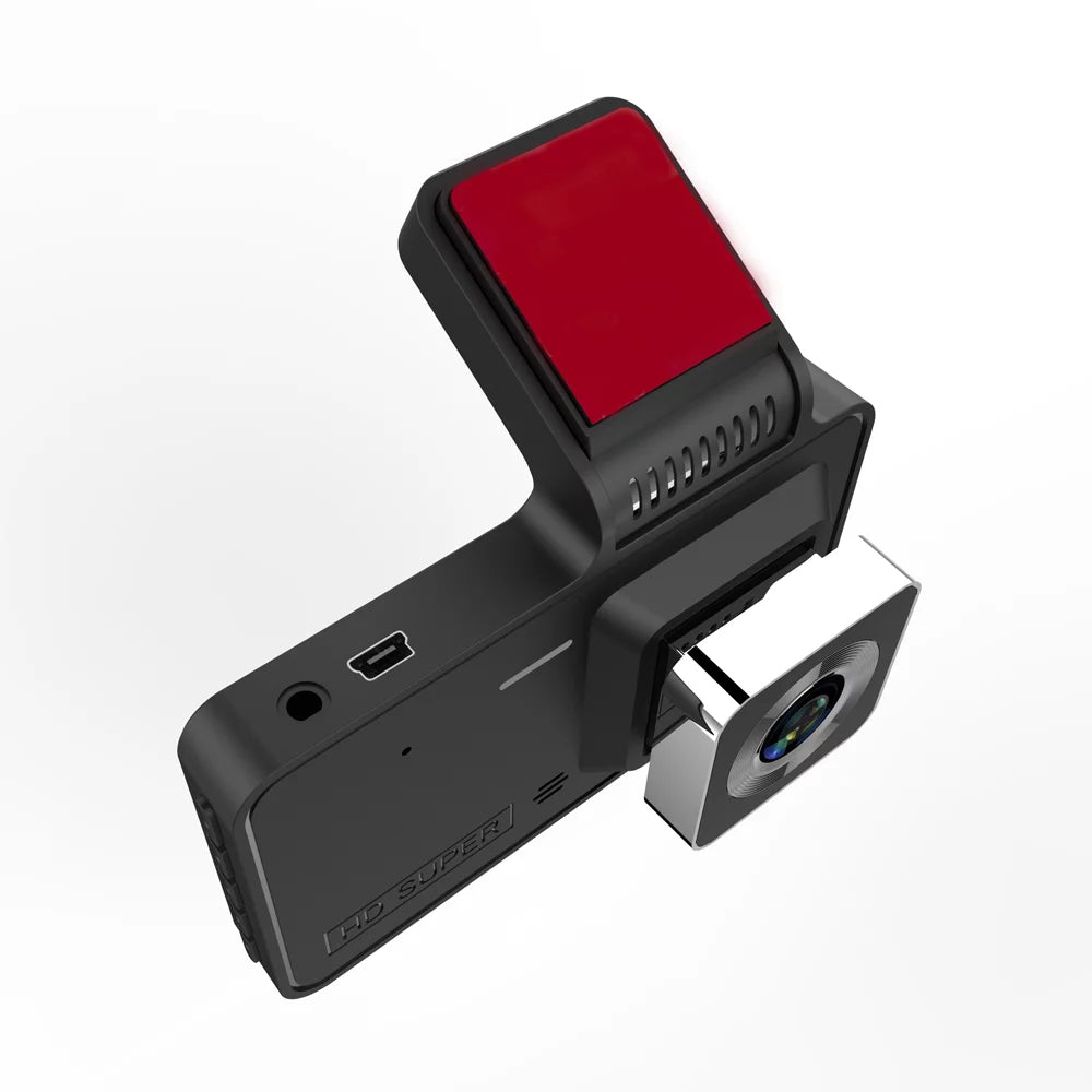 Recording Support Eccomum Touchscreen Inch Detection Night-Vision Recorder Angle DVR Camera Reversing Loop 170° Motion Car with Dashcam Dash 4 Wide Driving Picture 1080P