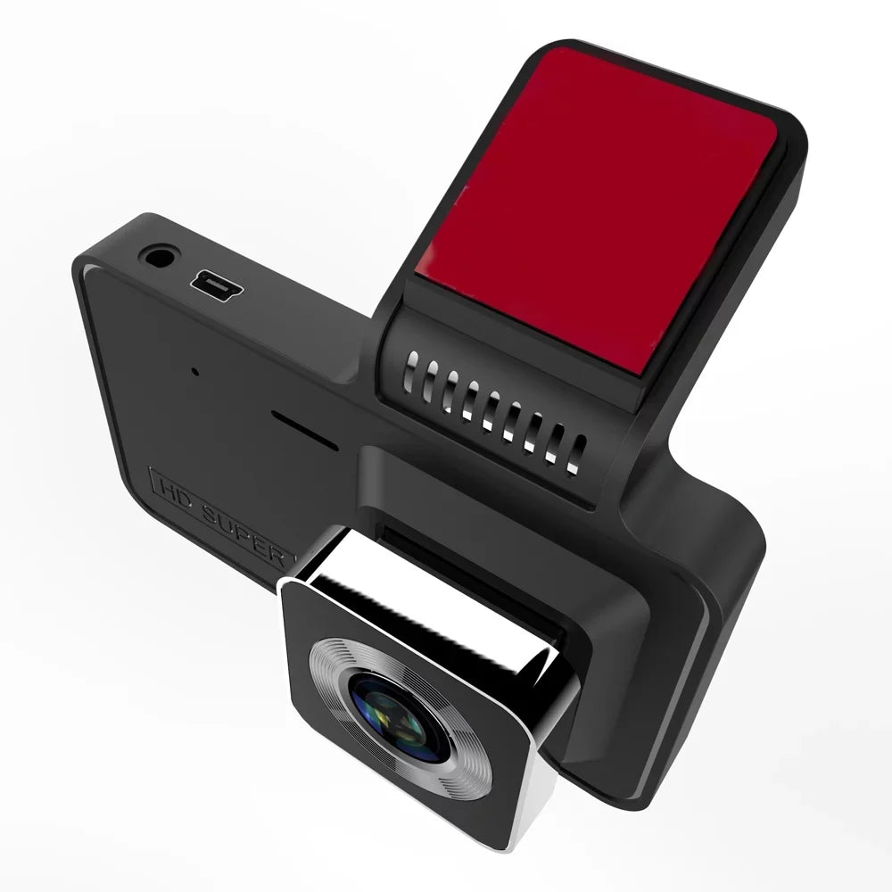 Recording Support Eccomum Touchscreen Inch Detection Night-Vision Recorder Angle DVR Camera Reversing Loop 170° Motion Car with Dashcam Dash 4 Wide Driving Picture 1080P