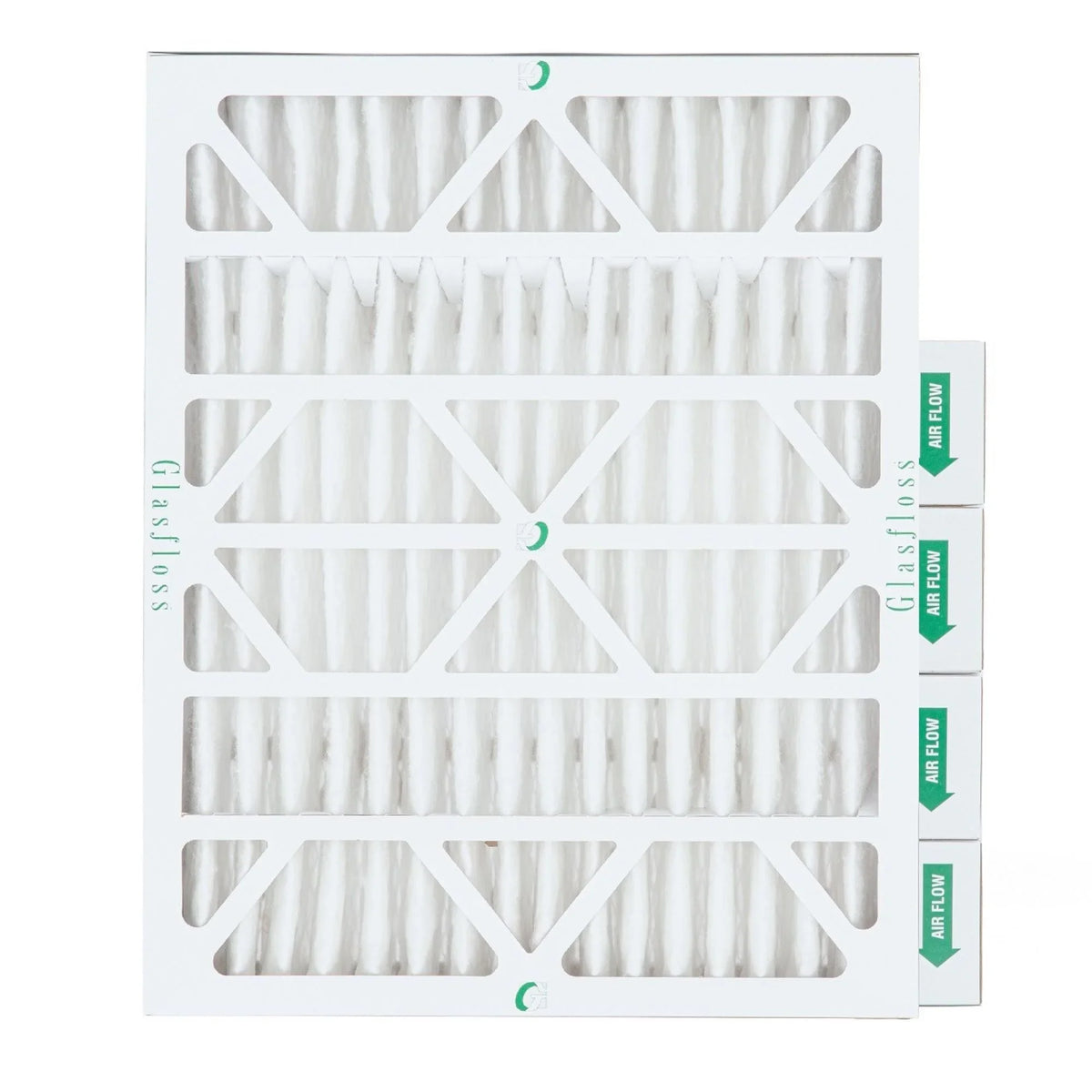 by 3-3/4 ( x Filters 5 19-3/8 Pleated 20x24x4 23-3/8 HVAC ) Quantity 10 Air Exact MERV x Size: Glasfloss.
