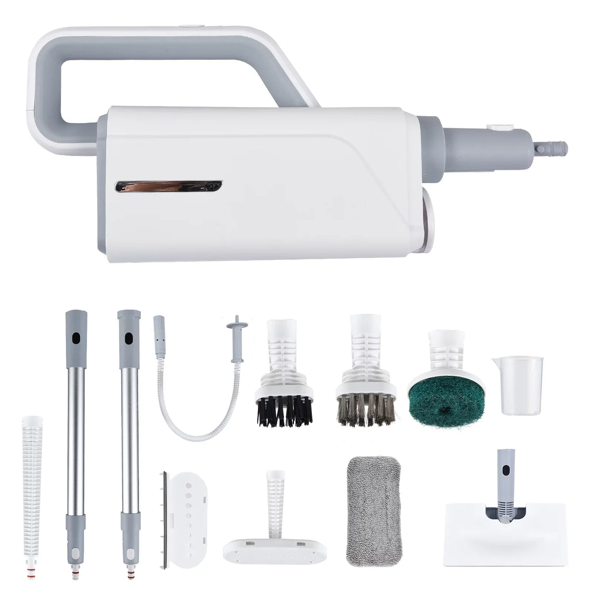 HeadFloor Steamer Mop Water2-levelWith Electric 370ml Floor Clothes Cleaner Cleaner Spirastell 370ml 3 Brush2-levelHandheld 3 Clothes mop, WaterWindow