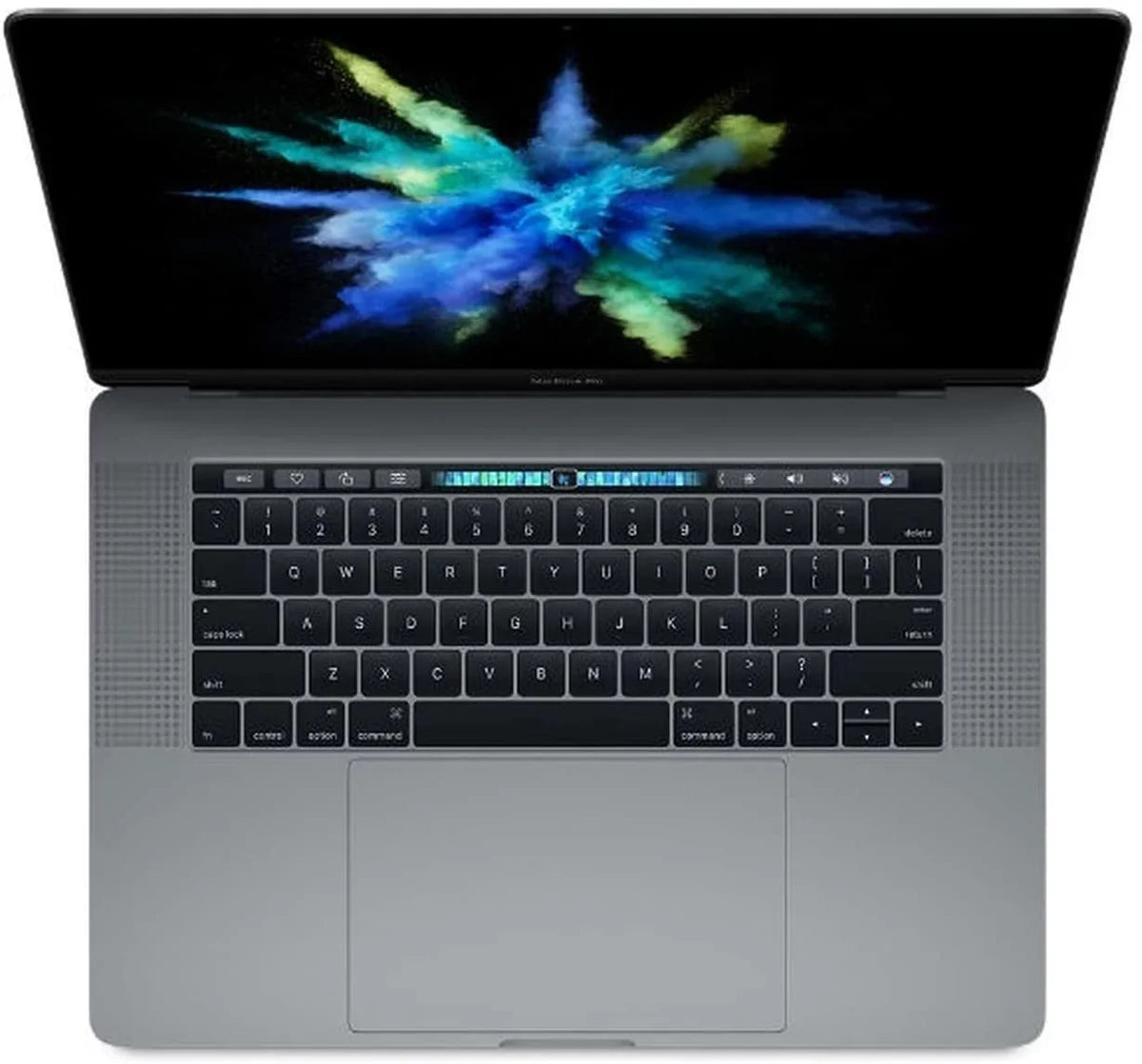 '- Apple SSD) Gray MacBook MLH42LL/A Space w/ (Refurbished: RAM, Pro (16GB Good) 15.4 Bar 512GB Pre-Owned Touch