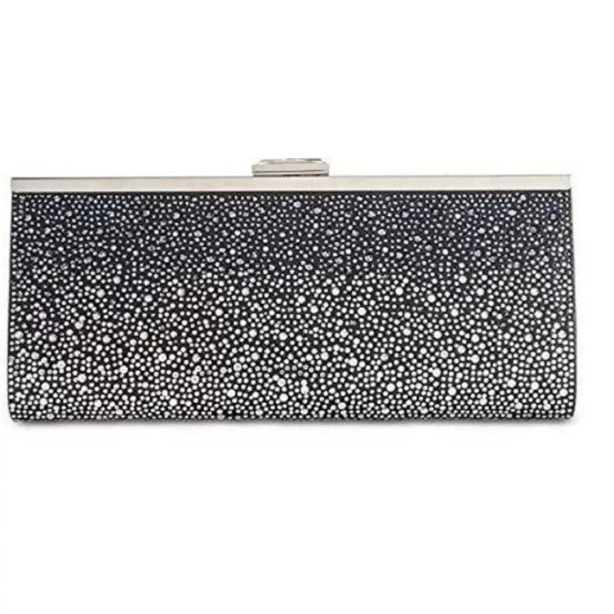 Evening Ombré Bag BLACK New Carolyn INC Clutch Glitter with box/tags Concepts International