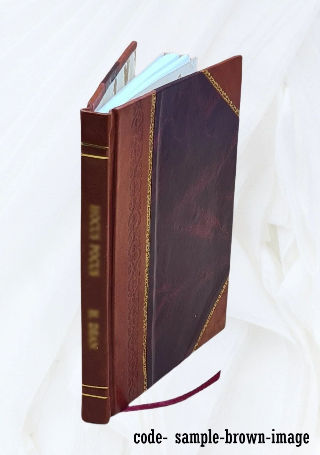 letterpress. 1869 [Leather Giant's Causeway with : the of Bound] Photographs descriptive