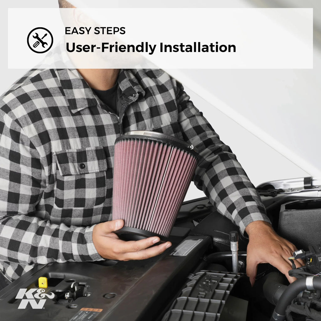 Performance, Filter: Replacement Engine Filter, Washable, Duty: Premium, E-0655 K&N Industrial Air High Heavy
