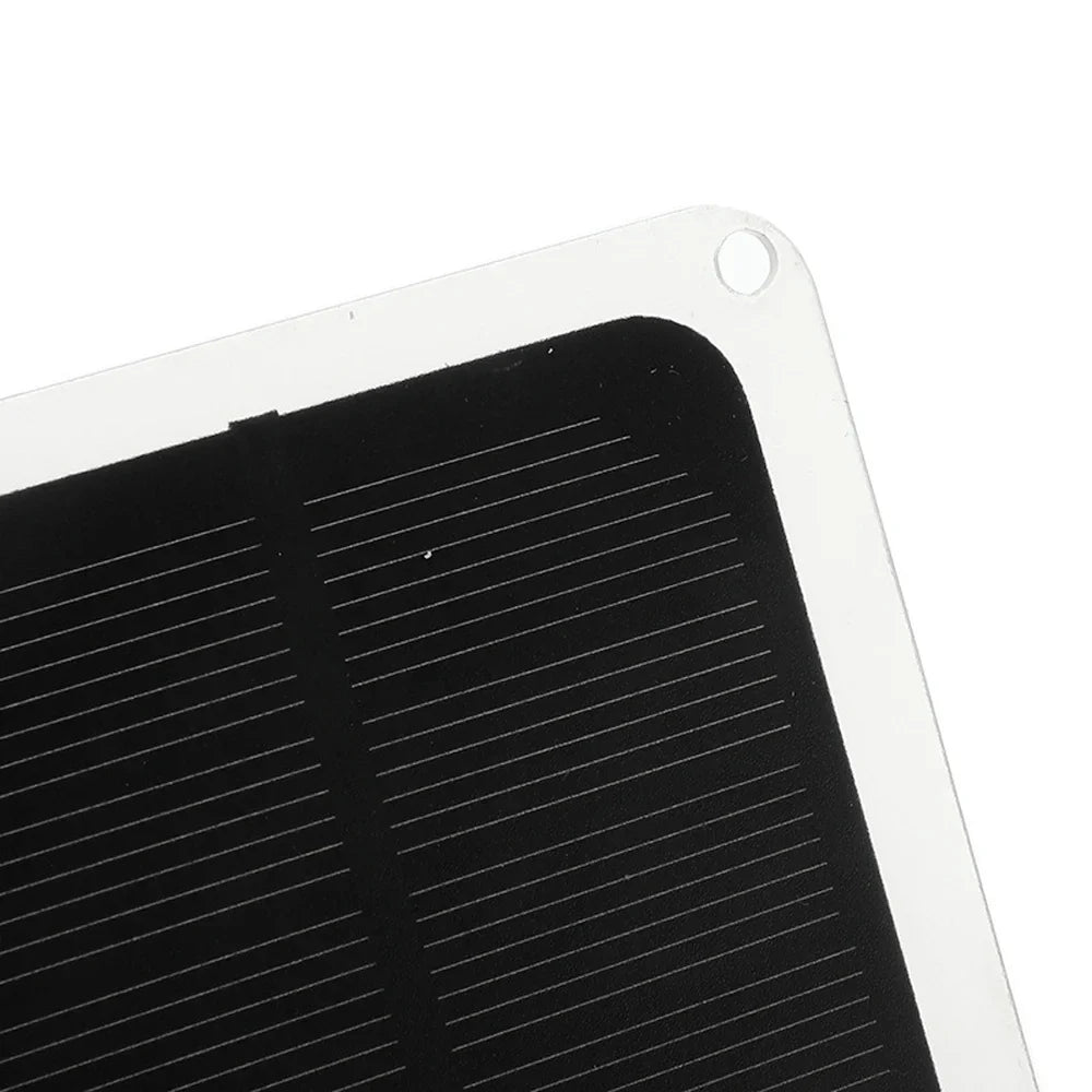 Camping Tool Silicon Monocrystalline - Panel Aibecy Portable for Hiking 20W Solar Charging