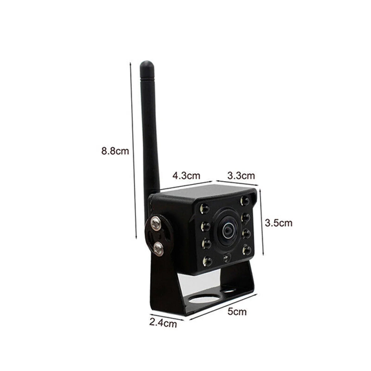 Backup LED Waterproof Bus IP67 View Camera, WiFi Wireless Truck Rear Car ~36V Vision Monitor Reverse Night Wireless Camera Meterk Automobile Reversing