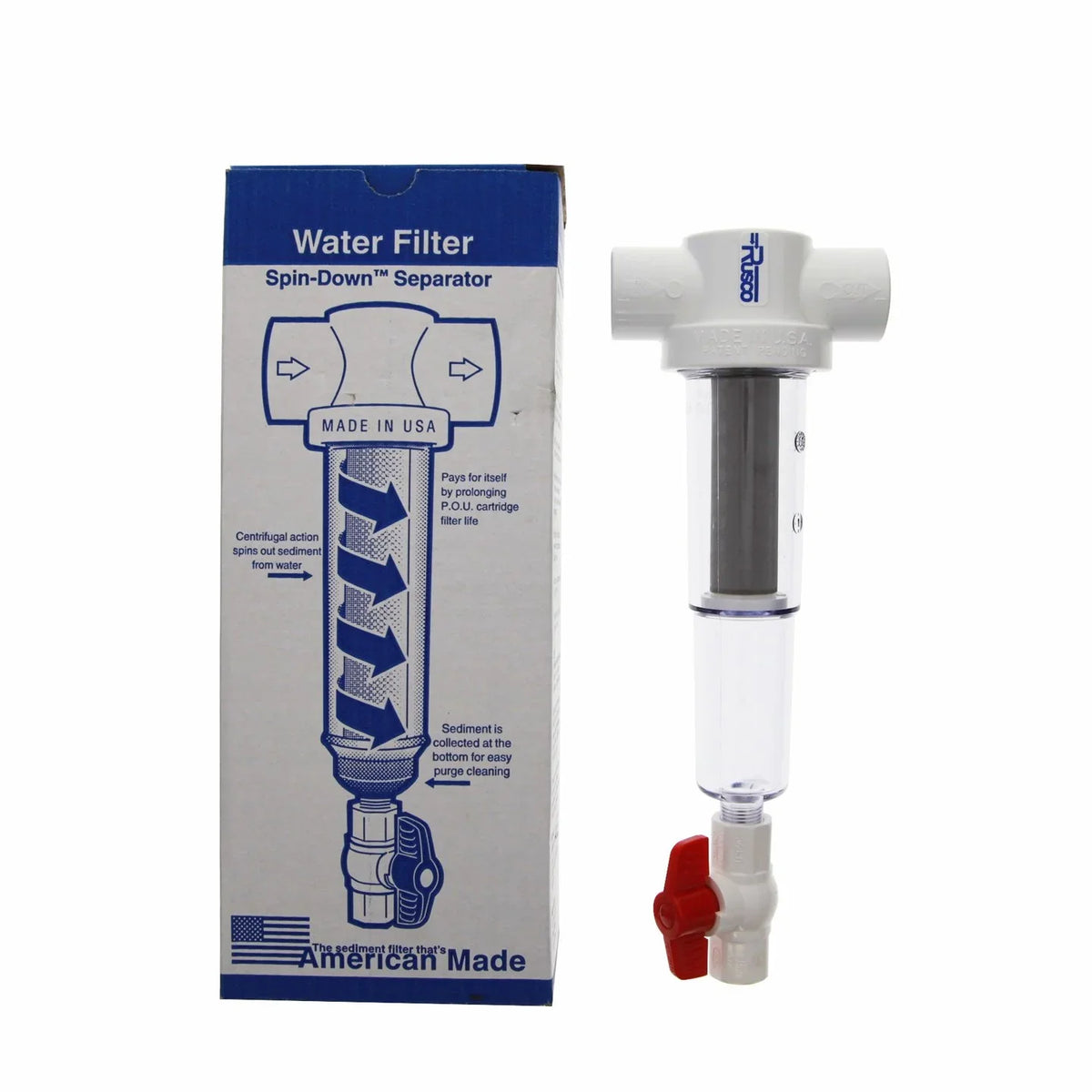 Rusco Screened Trapper Package Sy... Of 1-140STSS-F Steel Stainless Sediment 6