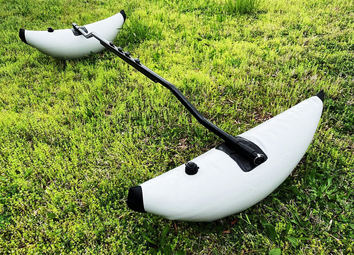 Sidekick Tube Fishing Rod System Grey Breath Kayaking Gray Canoe Adjustable Boat Float Patches Outdoor PVC Pactrade Accessories Kayak Repair Buoy Inflatable Kit Buoyant Outrigger Stabilizer Arm Marine