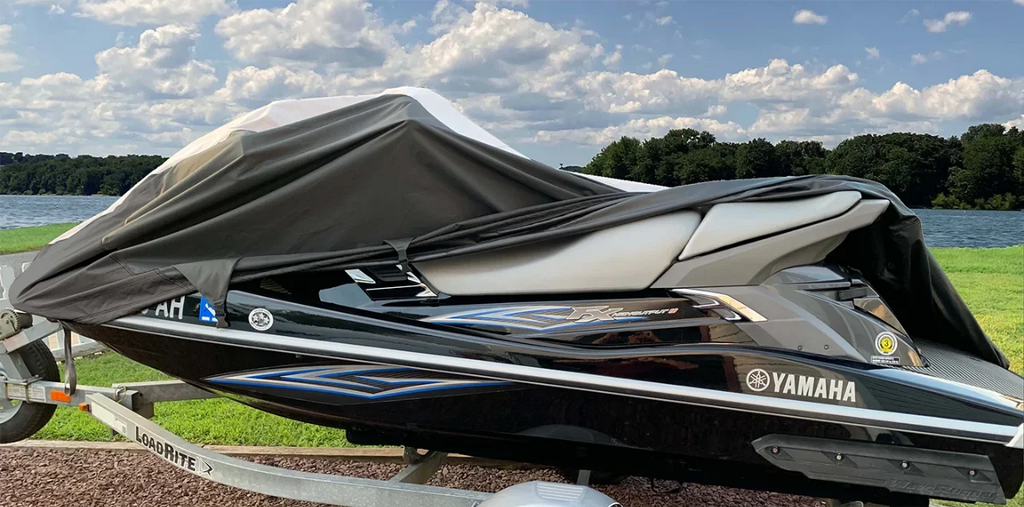 SKI 2001 COVER PWC Black/Grey SUPER Compatible HEAVY-DUTY JetSki PWC 1999 GENESIS 2002 JET 2000 POLARIS for Cover