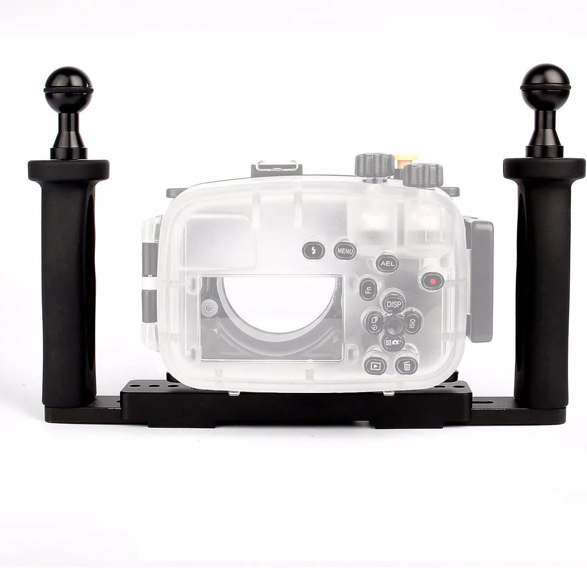 Kit, w/ I & for Dome RX100 Waterproof RX100 Sony Two case II M2 Port IV M5 Seafrogs Tray Aluminium Housing Underwater 60M Camera III M3 Hands M4 V