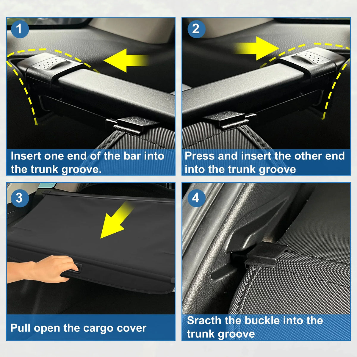 Cover Shielding Bargains Trunk Unique Cargo Slip Outback Retractable 2010-2015 Non Rear Subaru Waterproof for SUV
