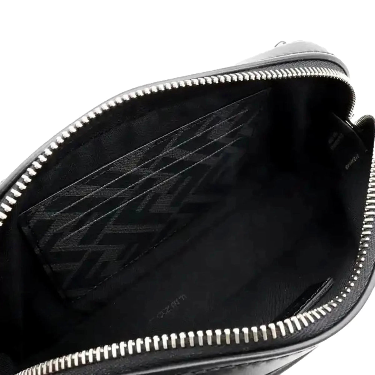 Crossbody Fendi Bag Camera Roma Zucca Black Mini Canvas