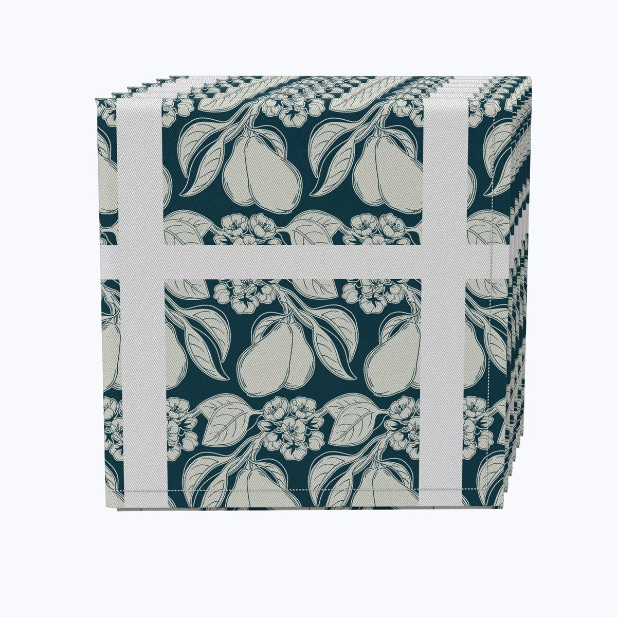 Cotton, x 20 4, - Products, Fabric Inc. 20 of Napkin Set 98 20x20", Textile 100% Floral