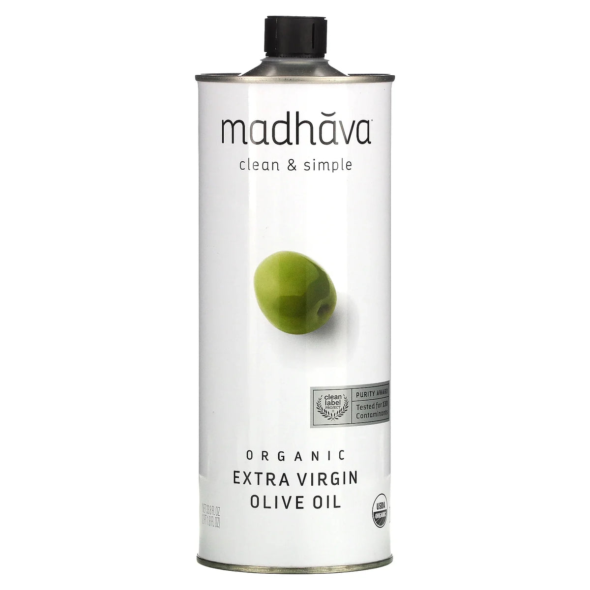 Olive Madhava Natural Extra 33.8 fl Oil, oz Sweeteners Organic Virgin