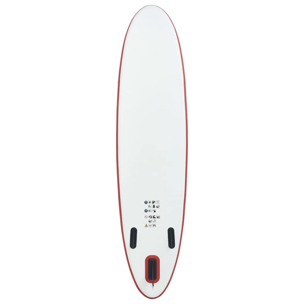 Set Surfboard Board Red Inflatable Paddle and White Andoer