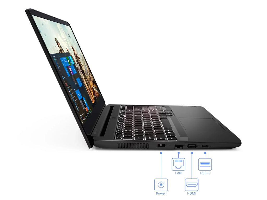 HDMI, Wi-Fi, RTX Upto RAM, NVMe AMD Laptop, NVIDIA 15.6" IdeaPad Bluetooth, 120Hz (82K20013US) 8GB 3050, Home Display, 10 Lenovo 512GB 5 3 4.2GHz, FHD 5600H SSD, Windows GeForce Gaming Ryzen