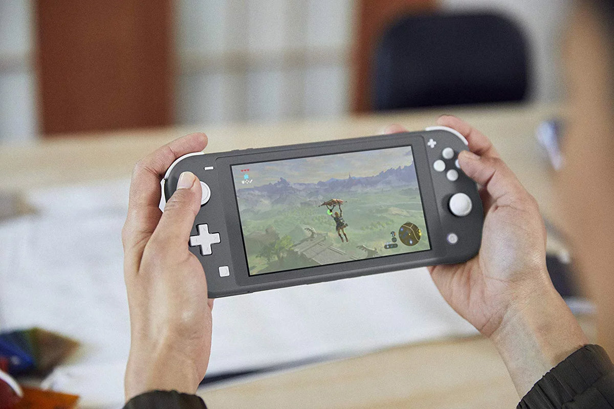 Lite Switch Gray Nintendo (Refurbished) Restored Power Cord With