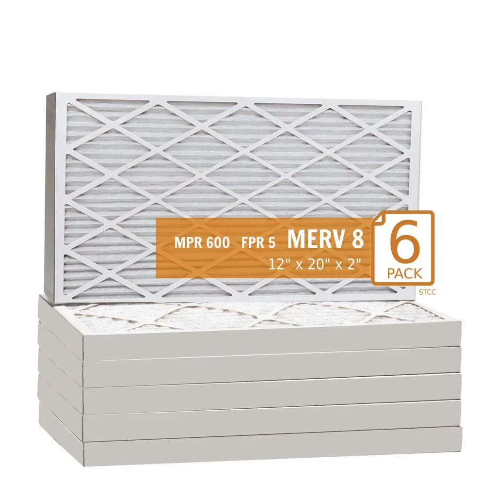 '- Pleat Purolator Air (6 Key 8 Filter Pack) MERV 12x20x2
