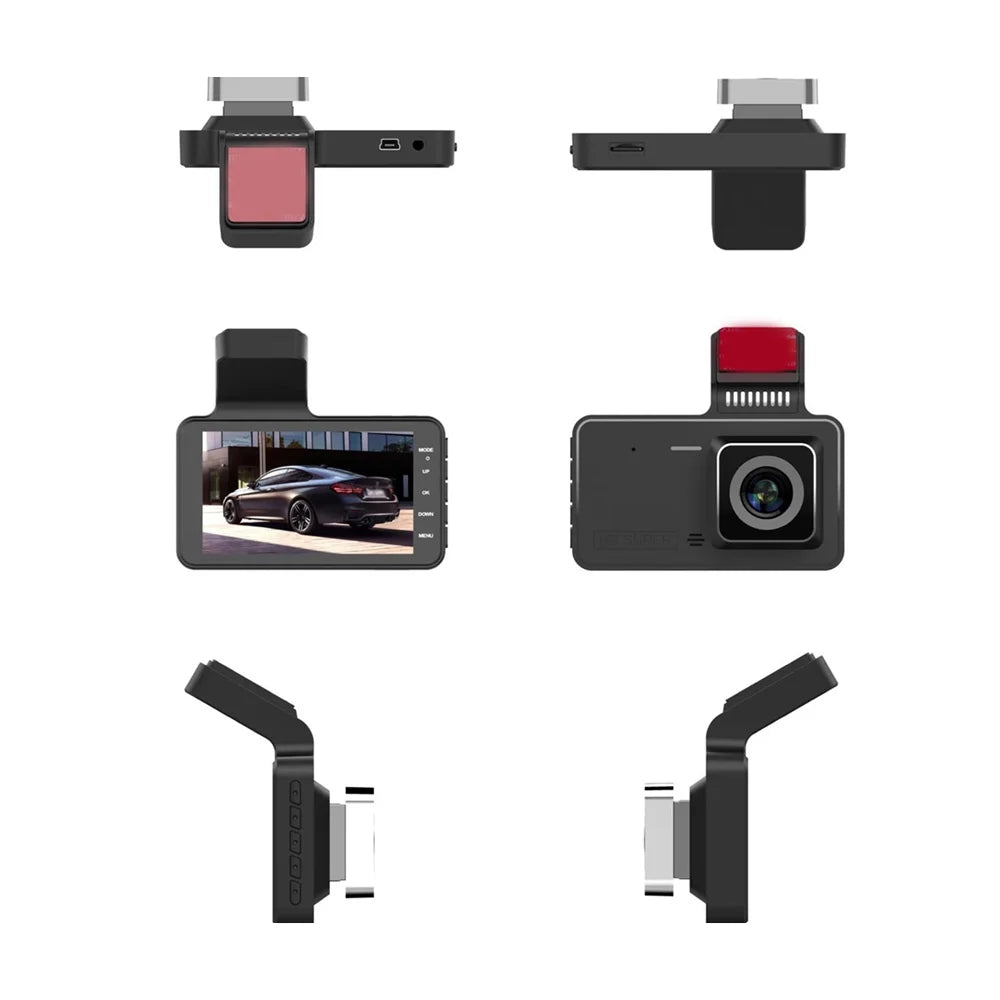 Dash Wide Driving Recorder, Support Touchscreen, 170° Dashcam Nebublu Angle, 4 Car Inch Night-Vision Camera,
