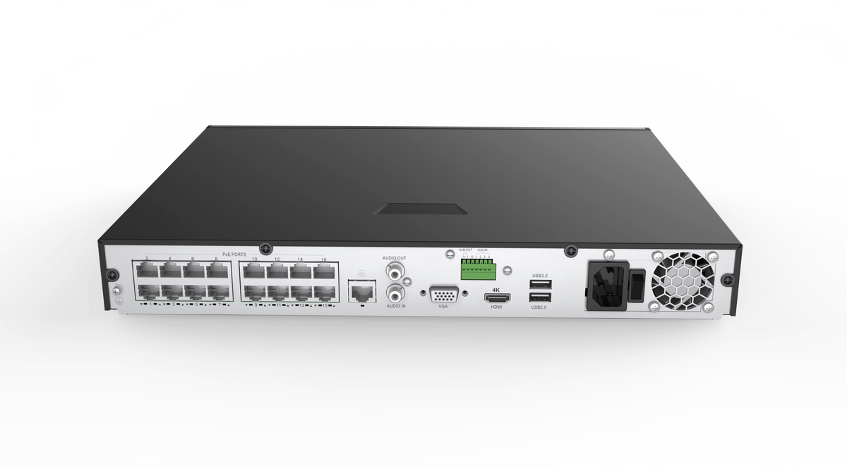Revo Ultra Cameras NVR 4 8 16 with Surveillance System Megapixel HD RU162MD8G-3T Channel x 3TB America