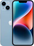 Restored Apple Plus (T-Mobile) 128GB 14 MQ3W3LL/ (Refurbished) Blue iPhone