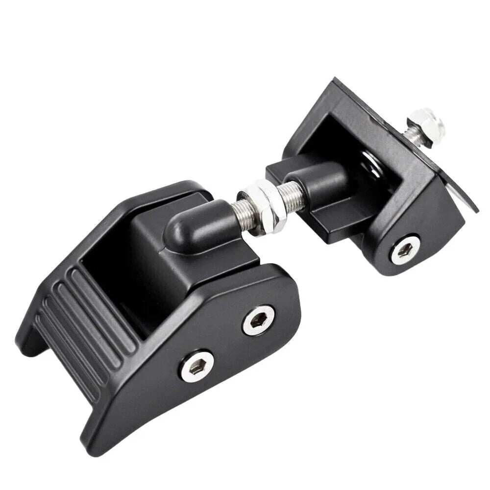 Jeep Defend Catch Jeep Black JK Sturdy Your Latch Wrangler Style Hood JLLOM in - for Lock 07-18