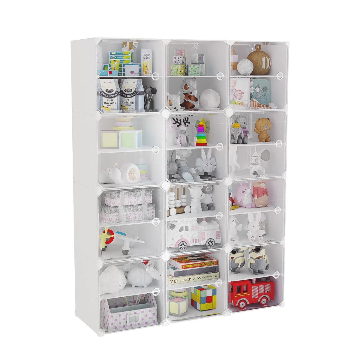 for Shoe Entryway Storage Pairs Modular Tiers Closet Hallway 12 Bedroom 96 Shelf 48 Tower Cubes Shoe Cabinet White Stand Organizer Boxes, Shoe Plastic Storage Rack