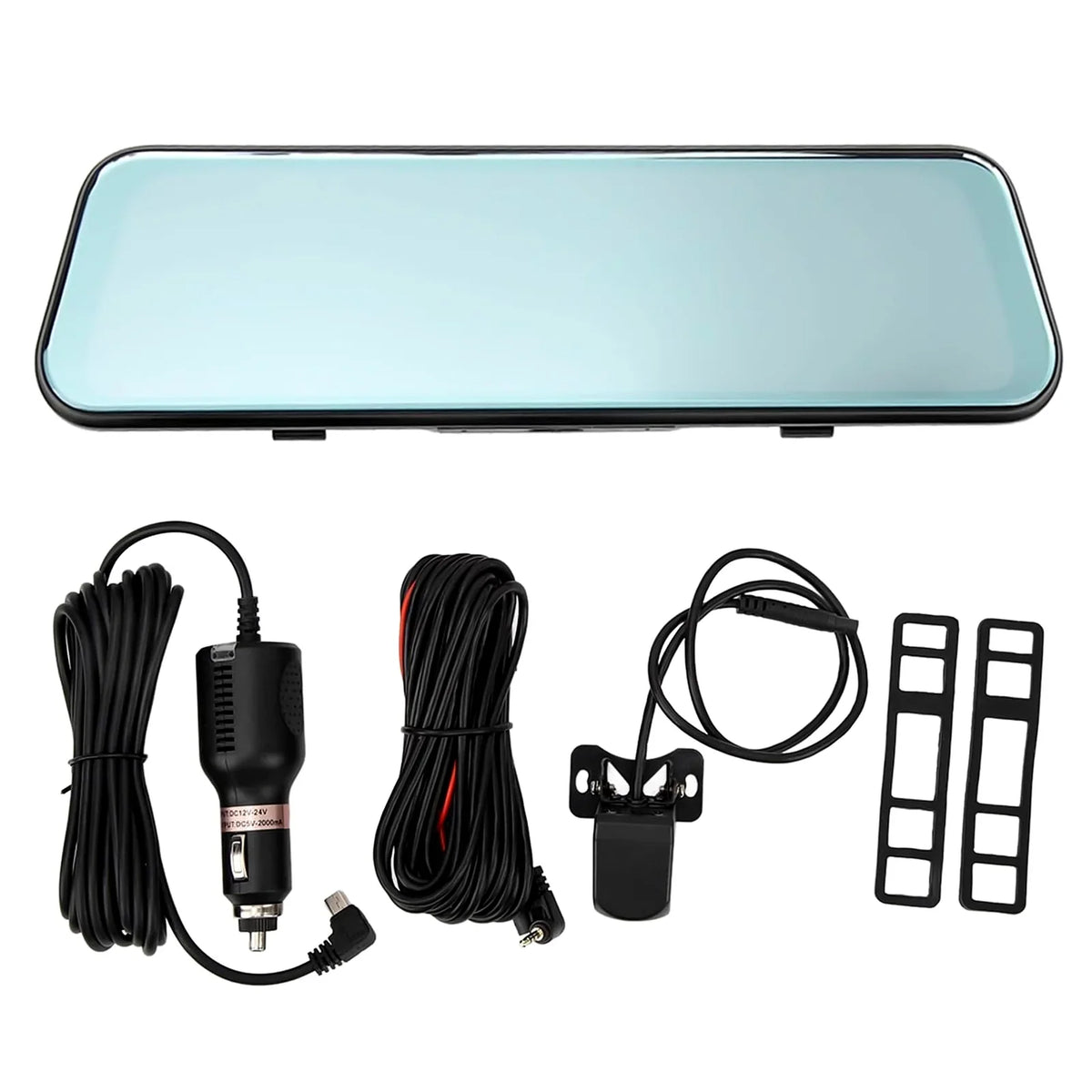 Backup Full and 10" 5.5 Camera,G-Sensor, Front Screen Touch Rear Monitor, View Cam,Kepeak Mirror 1080P Meters Wide Angle,with Parking Cable Dash FHD 170°