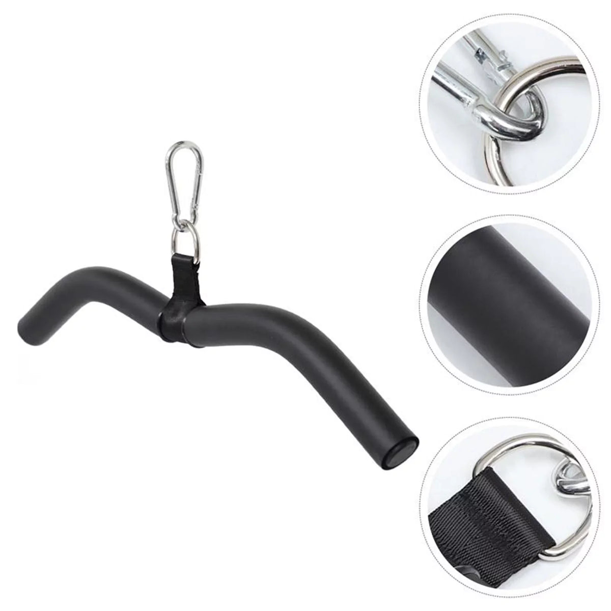 Attachment Accessories, Machine Down Accessories, Machine Equipment Weight for Tricep Press Cable LAT Pulldown Pulldown Attachment Gym, Cable LAT Bar