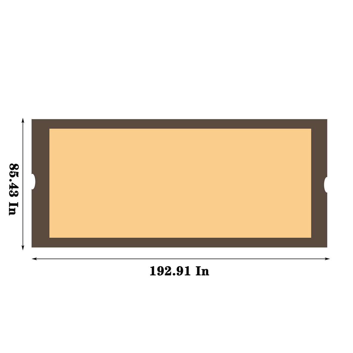 Pergola for Cover 12x9 Ft Universal Curved Outdoor Structure Canopy Replacement