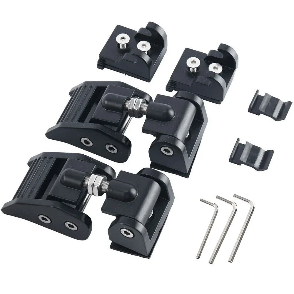 Jeep Defend Catch Jeep Black JK Sturdy Your Latch Wrangler Style Hood JLLOM in - for Lock 07-18
