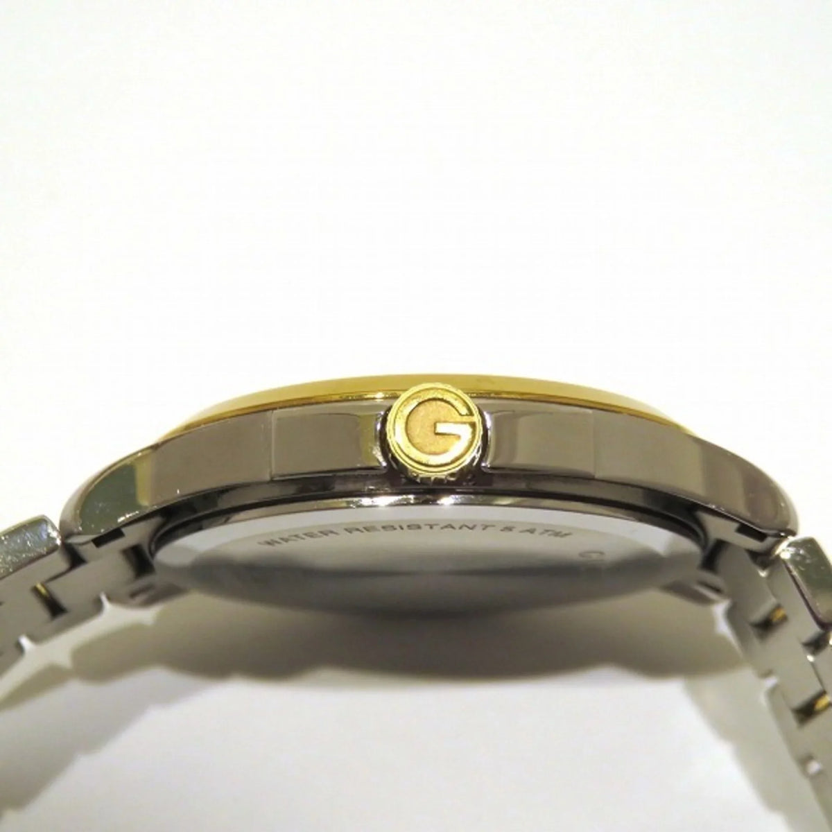 date watch timeless Used GUCCI Authenticated men quartz Gucci G 126.4